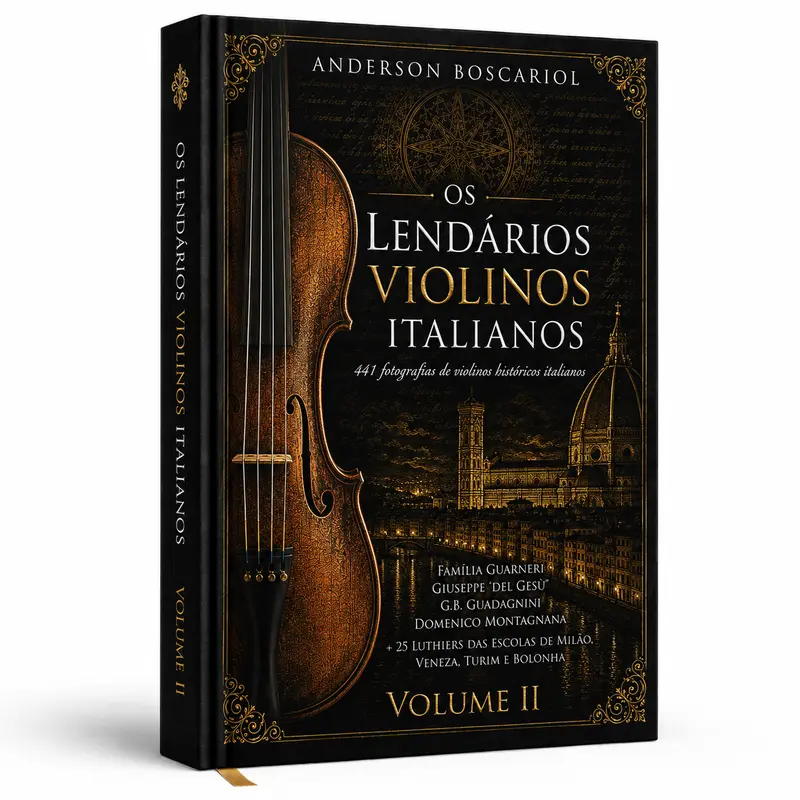 Portada del Volumen II — Guarneri, Guadagnini y la Edad de Oro